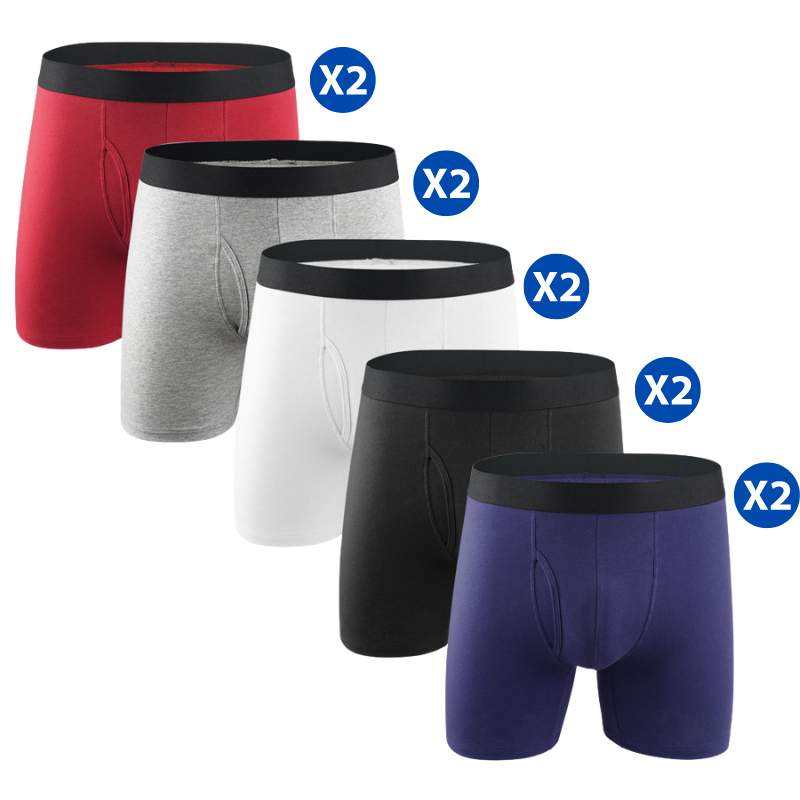 Bamboo Side-Slit Boxers - Ultimate All-Day Comfort